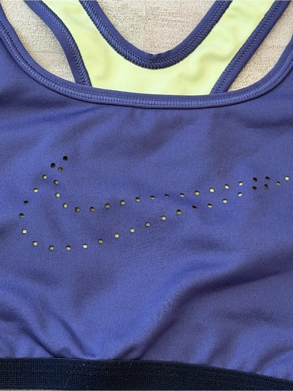 Nike | Pro Classic Medium-Support Sports Bra – Blue/Purple – Size Medium - Picture 3 of 5